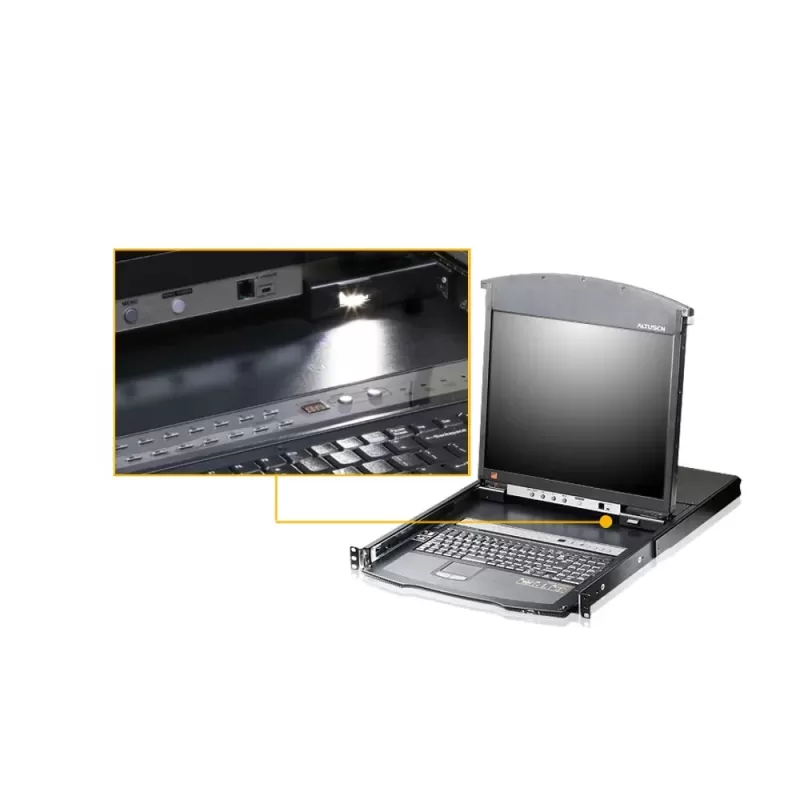 KVM switch ATEN KL1516Ai 16P CAT5 19"-LCD KVM KL1516Ai 16P CAT5 LCD KVM ATEN