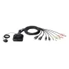 KVM switch ATEN CS22H 2 Port 4K HDMI USB KVM CS22H Color:black
