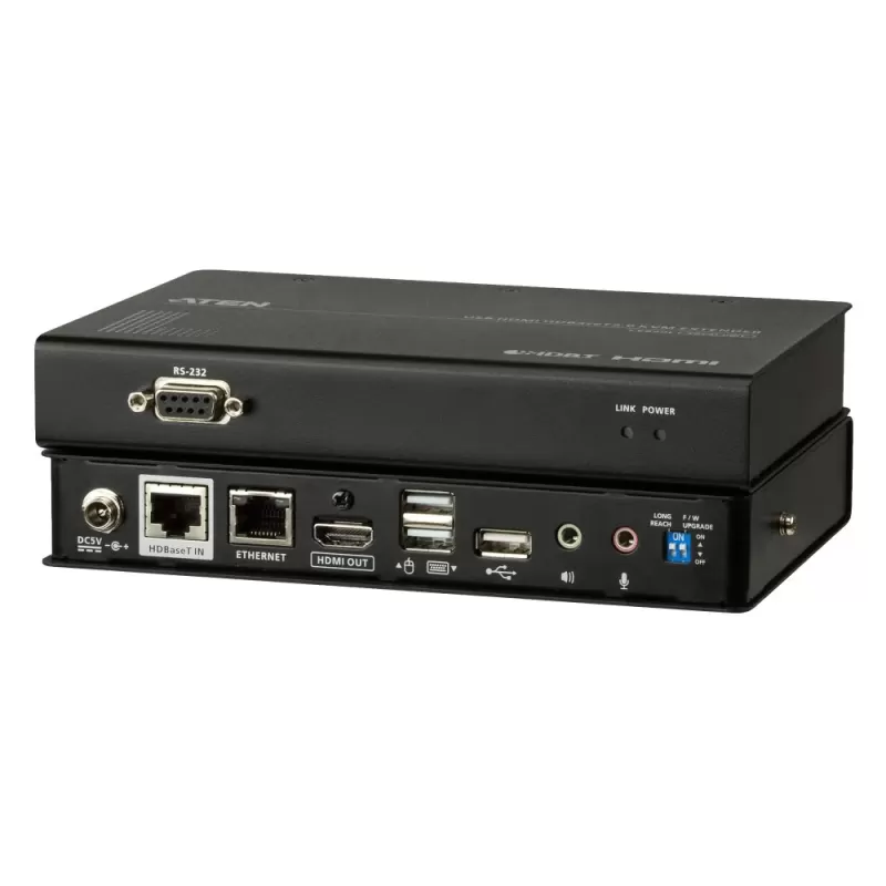 KVM-переключатель ATEN CE820 USB HDMI HDBT2.0 KVM EXTEN CE820 Цвет:чёрный