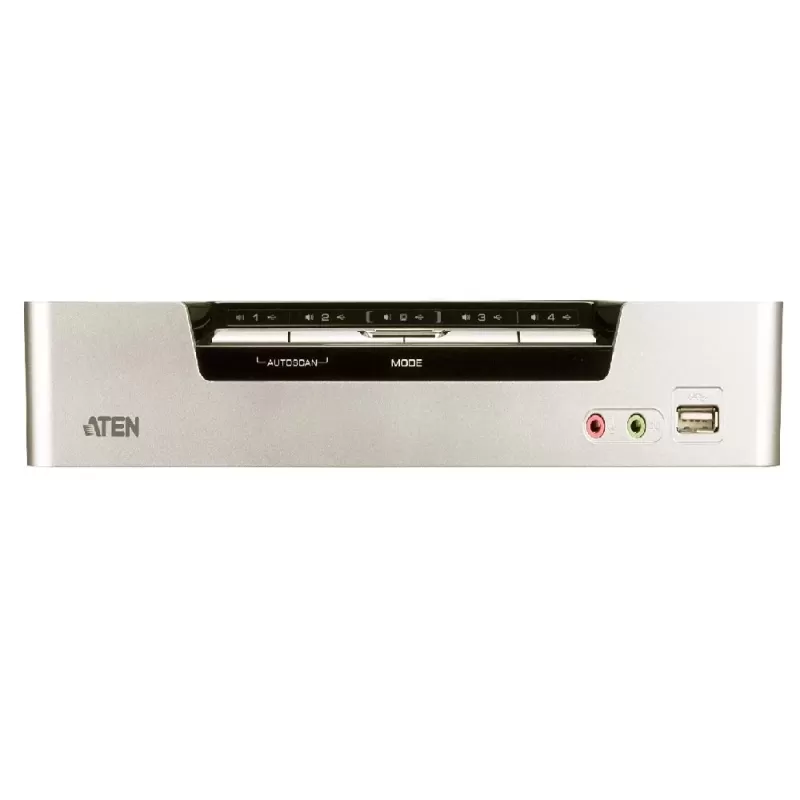KVM switch ATEN CS1794 4-PORT USB HDMI KVMP CS1794 Color:black