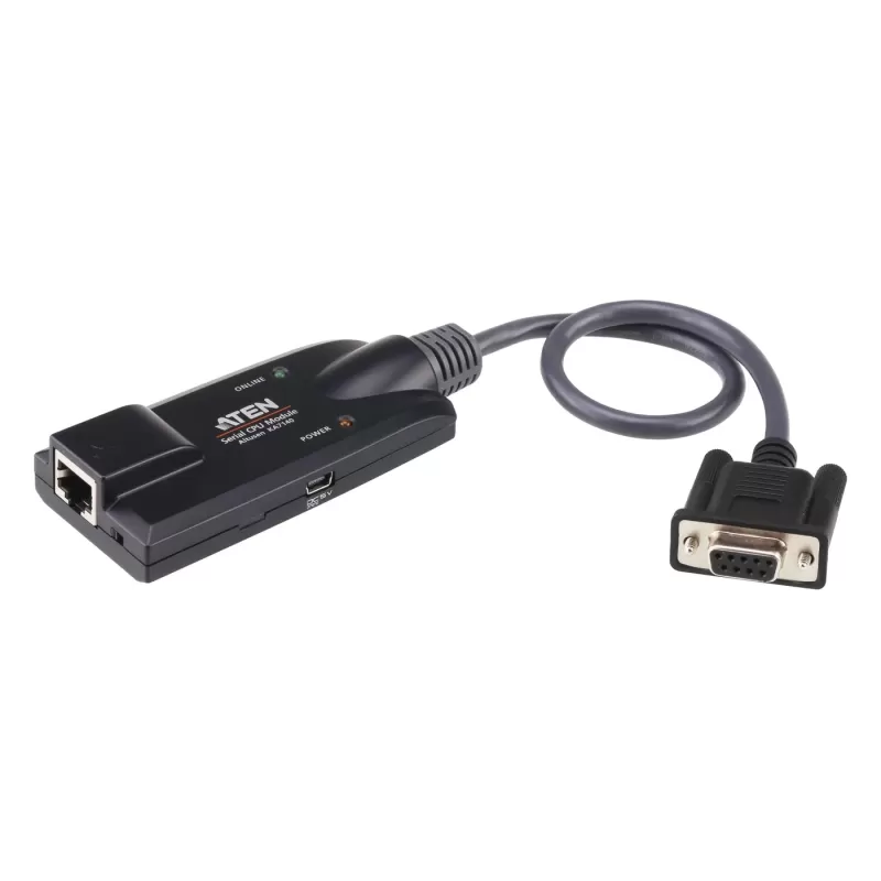 KVM-переключатель ATEN Serial Console Adapter KA7140 KA7140 Цвет:чёрный