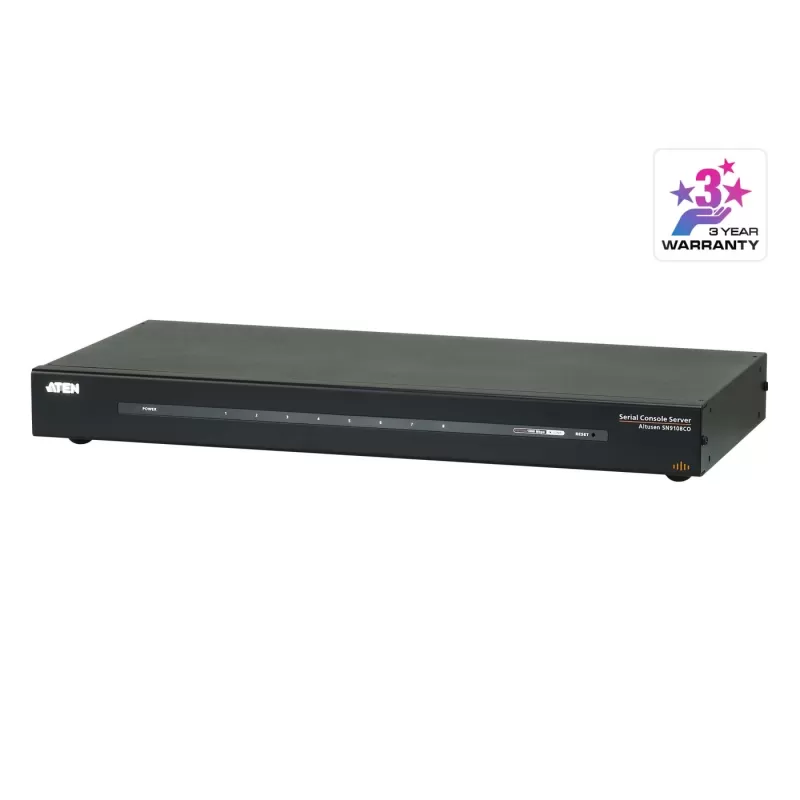 KVM switch ATEN SN9108CO 8-PORT SERIAL CONSOL SN9108CO Color:black