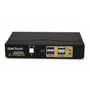 KVM-переключатель Gold Touch 2 Ports HDMI KVM Switch KVM-HDMI-2-4K60