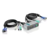 מתג D-Link KVM SWITCH 2 PORT PS/2 + AUDIO KVM-121