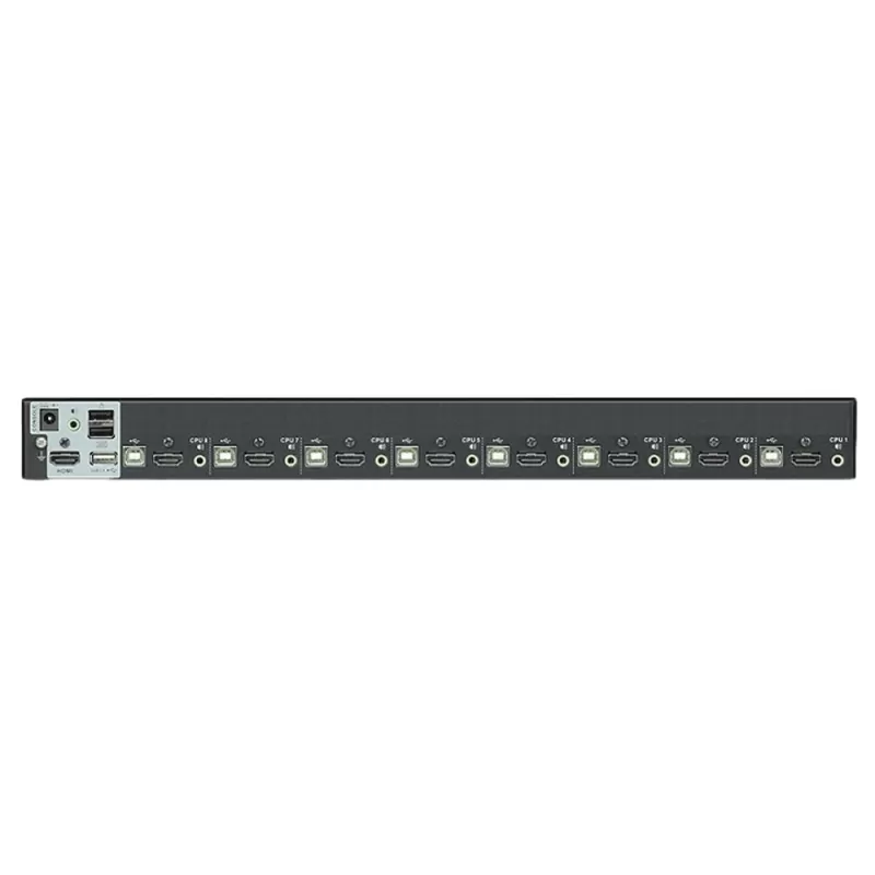 מתג KVM ATEN CS1798 8-PORT USB HDMI 19" KVM CS1798 צבע שחור