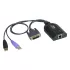 KVM-переключатель ATEN USB DVI Virtual Media KVM Adapter KA7166 KA7166 Цвет:чёрный