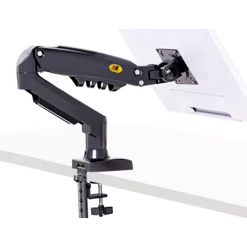 Desktop arm for computer monitor North Bayou Desk Mount Stand Full Motion Swivel Monitor Arm with Gas Spring for 17-30''Monitors(Within 4.4lbs to