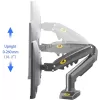 זרוע שולחנית למסך מחשב North Bayou Desk Mount Stand Full Motion Swivel Monitor Arm with Gas Spring for 17-30''Monitors(Within 4.4lbs to 19.8lbs) זרוע שולחנית למסך מחשב North Bayou Desk Mount Stand Full Motion Swivel Monitor Arm with Gas Spring for 17-30''Monitors(Within 4.4lbs to 19.8lbs)