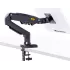 זרוע שולחנית למסך מחשב North Bayou Desk Mount Stand Full Motion Swivel Monitor Arm with Gas Spring for 17-30''Monitors(Within 4.4lbs to 19.8lbs)