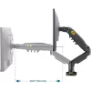 זרוע שולחנית למסך מחשב North Bayou Desk Mount Stand Full Motion Swivel Monitor Arm with Gas Spring for 17-30''Monitors(Within 4.4lbs to 19.8lbs) זרוע שולחנית למסך מחשב North Bayou Desk Mount Stand Full Motion Swivel Monitor Arm with Gas Spring for 17-30''Monitors(Within 4.4lbs to 19.8lbs)