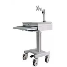 Computing Cart with Single-Monitor Arm IPPON IPCC90101