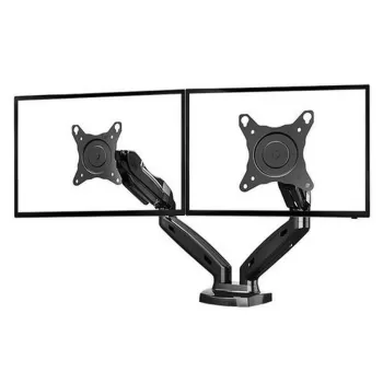 Desktop arm for computer monitor North Bayou Dual Monitor Desk Mount Stand Full Motion Swivel Computer Monitor Arm Gas Spring fits 2 Screens up to 27"
