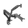 Адаптер для ноутбуков 10–17" для эргономичного кронштейна North Bayou Adapter for 10-17 inch laptop to ergometric arm FP-2 Цвет:чёрный