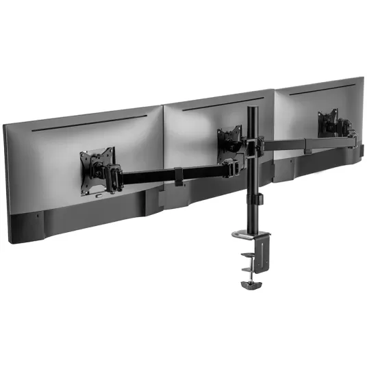 Кронштейн для монитора Lumi Desk Arm for 3 Monitors 17-27 LDT66-C034 Кронштейн для монитора Lumi Desk Arm for 3 Monitors 17-27 LDT66-C034