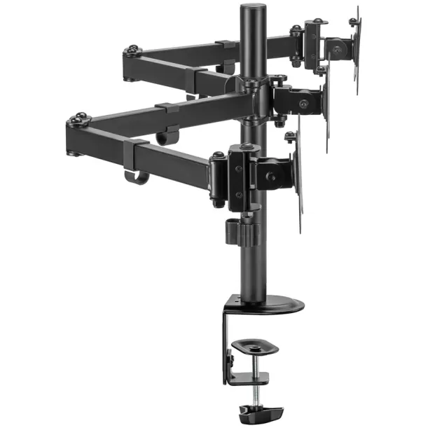 Кронштейн для монитора Lumi Desk Arm for 3 Monitors 17-27 LDT66-C034 Кронштейн для монитора Lumi Desk Arm for 3 Monitors 17-27 LDT66-C034
