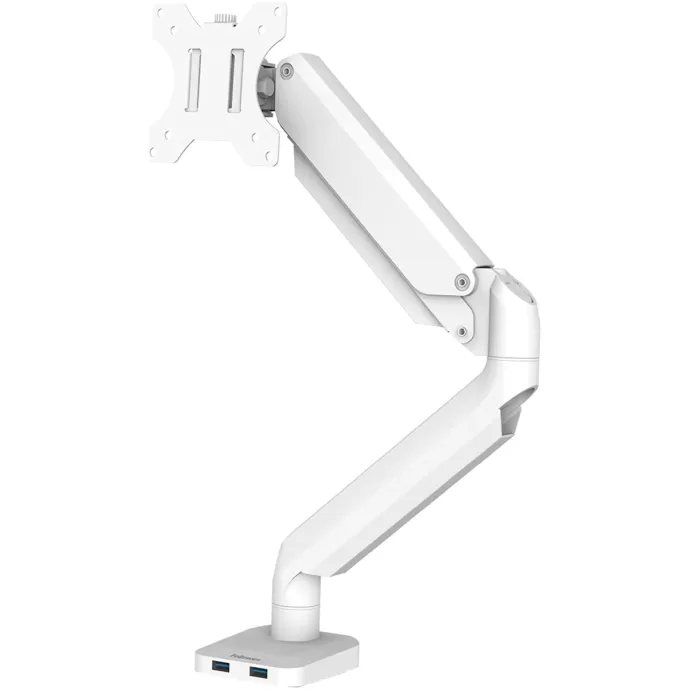 Кронштейн для монитора Fellowes Platinum Series Single white 8056201 Кронштейн для монитора Fellowes Platinum Series Single white 8056201