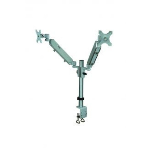 Dual-Monitor Arm with Two Joints and Pneumatic Height Adjustment 6kg IPPON