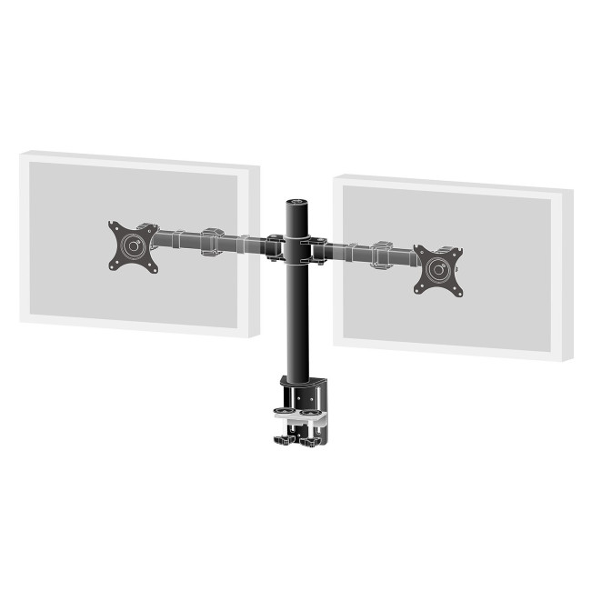 IIYAMA DUAL DESKTOP ARM DESK CLAMP DS1002C-B1