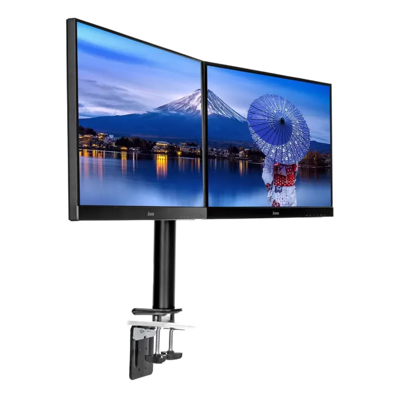 IIYAMA DUAL DESKTOP ARM DESK CLAMP DS1002C-B1 IIYAMA DUAL DESKTOP ARM DESK CLAMP DS1002C-B1