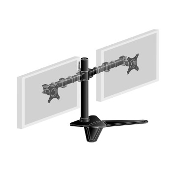 IIYAMA DUAL MONITOR ARM STAND DS1002D-B1