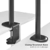 זרוע למסך Gold Touch Desk Arm for 2 Monitors 13-27 AR-D29