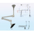 Medical and Hospital Monitor Arm Ceiling Mount up to 8kg IPPON IPMA98104CE Medical and Hospital Monitor Arm Ceiling Mount up to 8kg IPPON IPMA98104CE