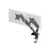 IIYAMA DUAL GAS SPRING MONITOR ARM DESK CLAMP/GROMMET DS3002C-B1