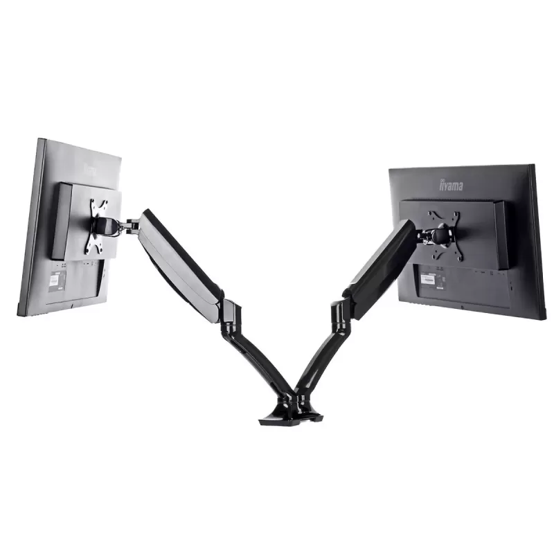 IIYAMA DUAL GAS SPRING MONITOR ARM DESK CLAMP/GROMMET DS3002C-B1