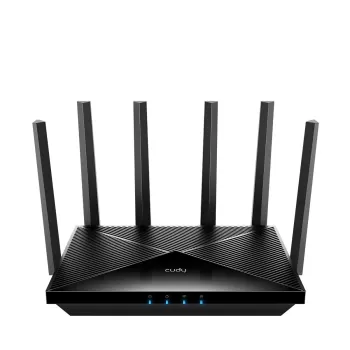 Router CUDY BE6500 WIFI7 2.5GB LAN up to 6453Mbps WR6500H Color:black