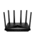 ראוטר CUDY BE6500 WIFI7 2.5GB LAN up to 6453Mbps WR6500H צבע שחור