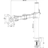 זרוע למסך IIYAMA Single Desktop Arm Desk Clamp DS1001C-B1