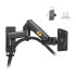 זרוע דו מפרקית לתליה על קיר North Bayou F150 NB-F150 צבע שחור זרוע דו מפרקית לתליה על קיר North Bayou F150 NB-F150 צבע שחור
