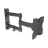 זרוע דו מפרקית מאלומיניום VESA 100/75 up to 27 and 15kg SP-100 צבע שחור