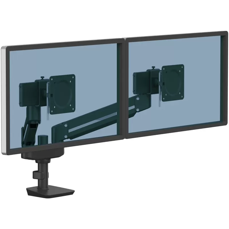 זרוע לשני מסכים Fellowes Tallo Compact Dual שחור 8614501 זרוע לשני מסכים Fellowes Tallo Compact Dual שחור 8614501