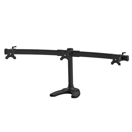 Three-Monitor Arm with One Joint Each Monitor up to 8kg with Desk Stand IPPON