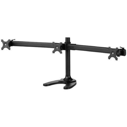 Three-Monitor Arm with One Joint Each Monitor up to 8kg with Desk Stand IPPON