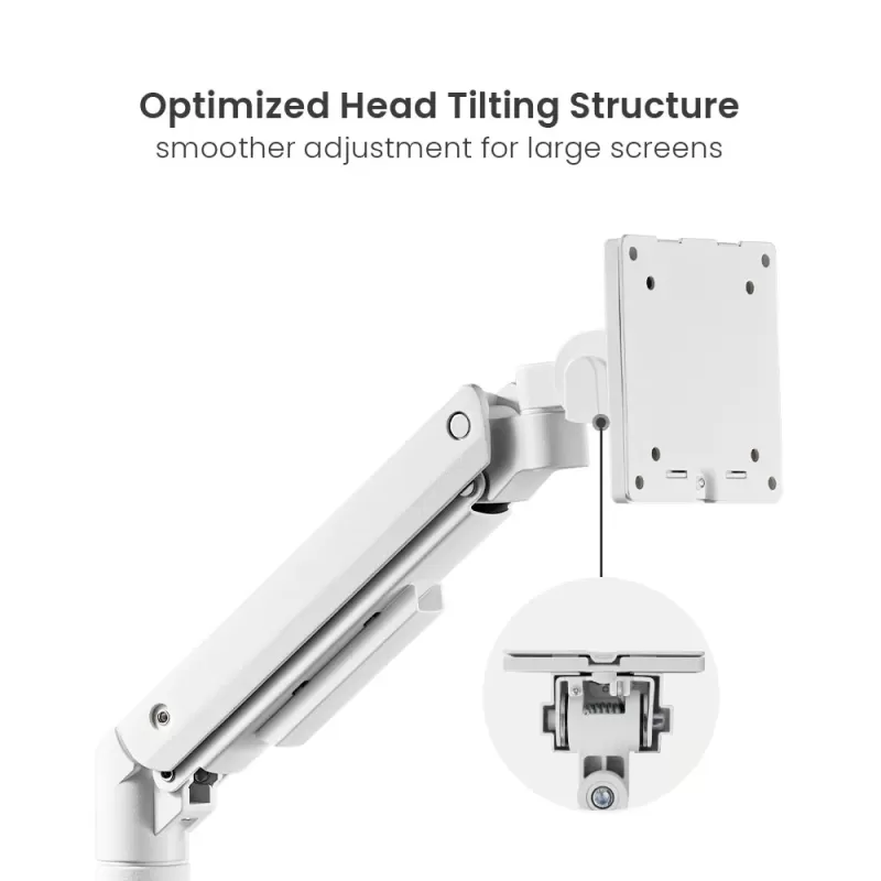 Monitor arm Lumi 49" - LDT69-C024UCP White LDT69-C024UCP Color:white