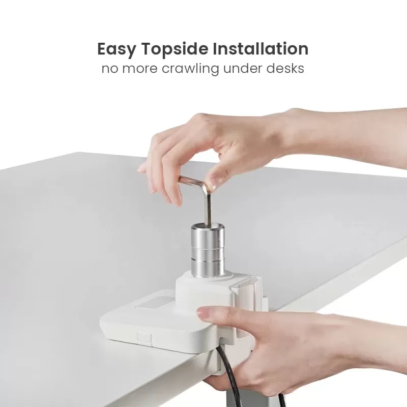 Monitor arm Lumi 49" - LDT69-C024UCP White LDT69-C024UCP Color:white