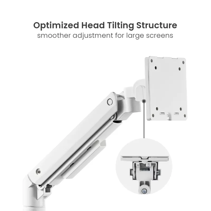 Monitor arm Lumi 49" - LDT69-C024UCP White LDT69-C024UCP Color:white
