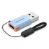 מתאם Vention USB-A to USB-C 3.1 10Gbps Adapter CUAH0 צבע כחול
