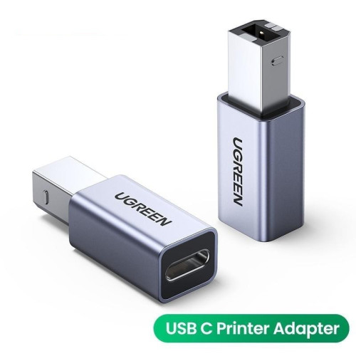 Адаптер UGREEN USB-C Female to USB-B Male 20120