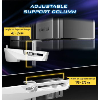 Antec GPU Holder Dagger белый 0-761345-77736-0