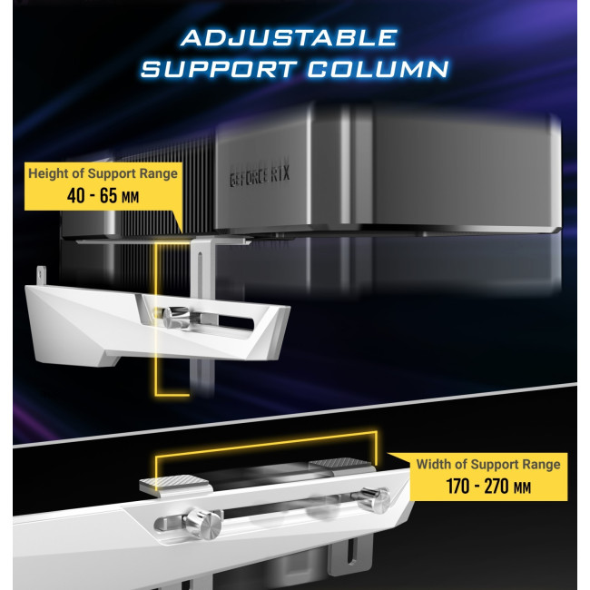 Antec GPU Holder Dagger белый 0-761345-77736-0