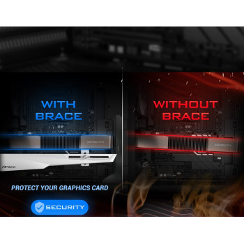 Antec GPU Holder Dagger белый 0-761345-77736-0