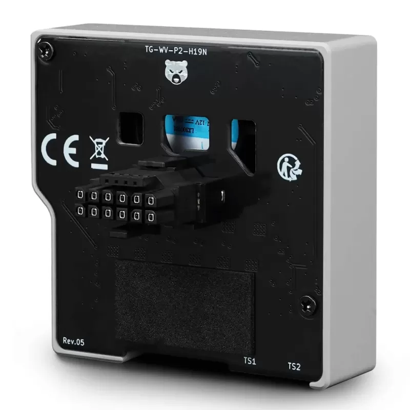 מתאם לכרטיס מסך Thermal Grizzly WireView Pro II GPU 12V-2x6 Normal TFT-IPS Display לבן TG-WV-P2-H19N-W