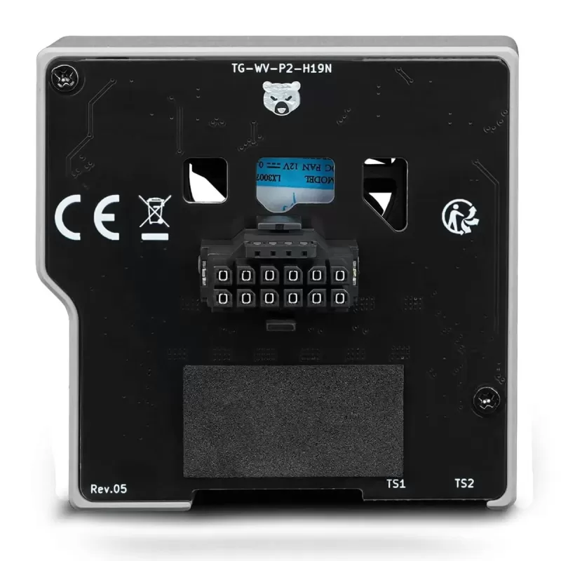 מתאם לכרטיס מסך Thermal Grizzly WireView Pro II GPU 12V-2x6 Normal TFT-IPS Display לבן TG-WV-P2-H19N-W