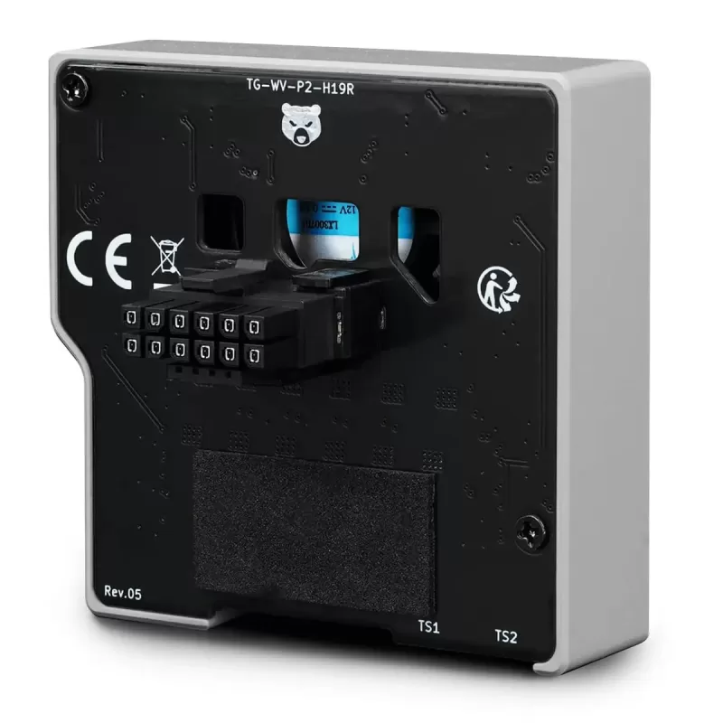מתאם לכרטיס מסך Thermal Grizzly WireView Pro II GPU 12V-2x6 Reversed TFT-IPS Display לבן TG-WV-P2-H19R-W