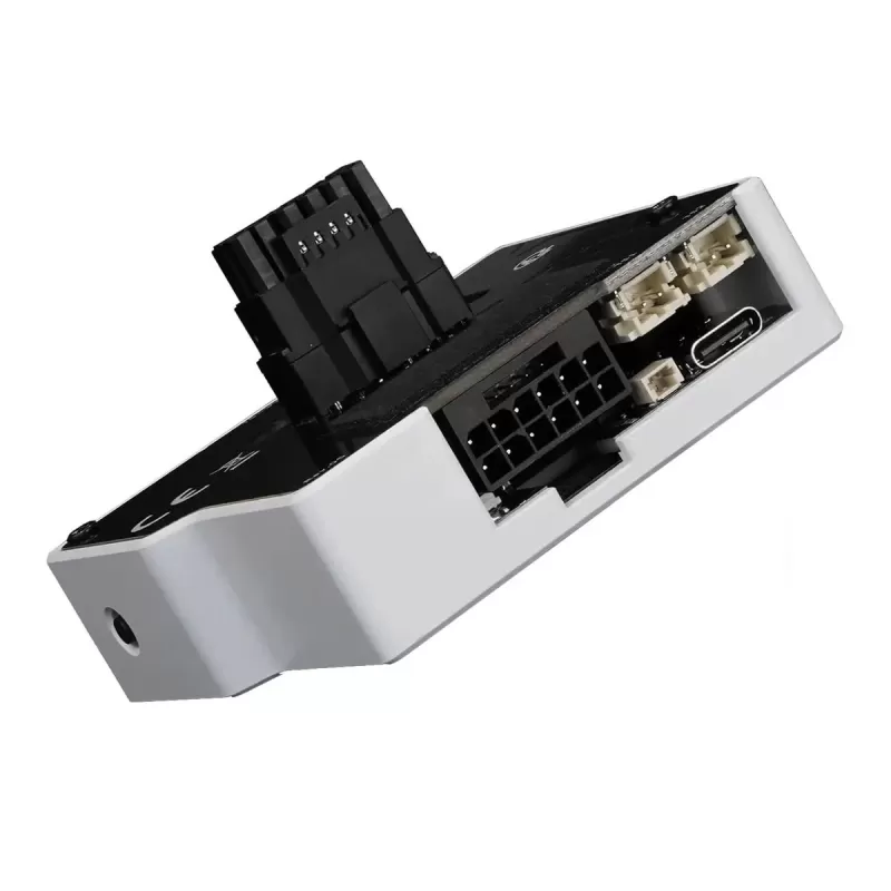 מתאם לכרטיס מסך Thermal Grizzly WireView Pro II GPU 12V-2x6 Reversed TFT-IPS Display לבן TG-WV-P2-H19R-W