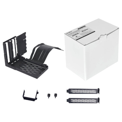 LIAN-LI Universal 4-Slots Vertical GPU w/Riser PCIe4.0 Kit черный VG4-4-V2X LIAN-LI Universal 4-Slots Vertical GPU w/Riser PCIe4.0 Kit черный VG4-4-V2X