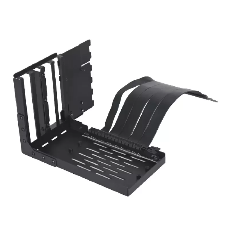 LIAN-LI Universal 4-Slots Vertical GPU w/Riser PCIe4.0 Kit שחור VG4-4-V2X